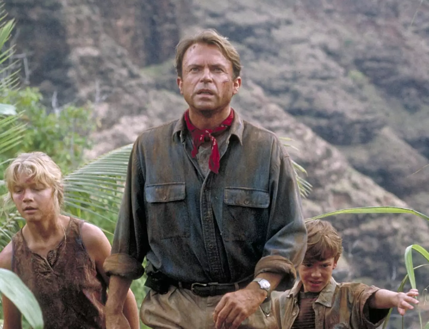 Sam Niell starred as Grant in Jurassic Park.