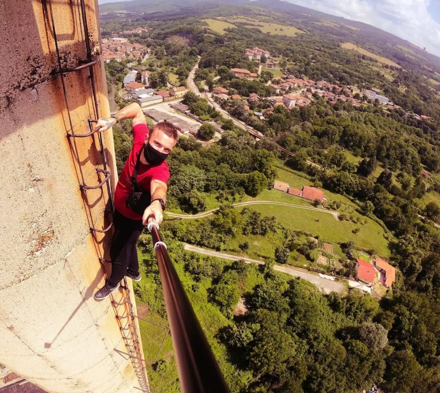 Remi Lucidi often shared photograph of his dangerous urban exploring.