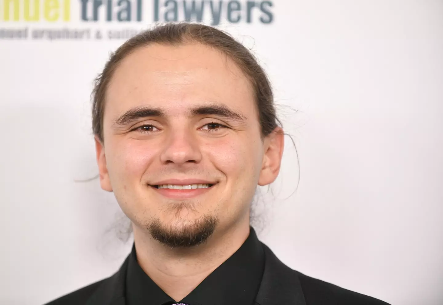 Prince Jackson said his dad spoke to him about why he covered their faces away from photographers (Rodin Eckenroth/Getty Images)