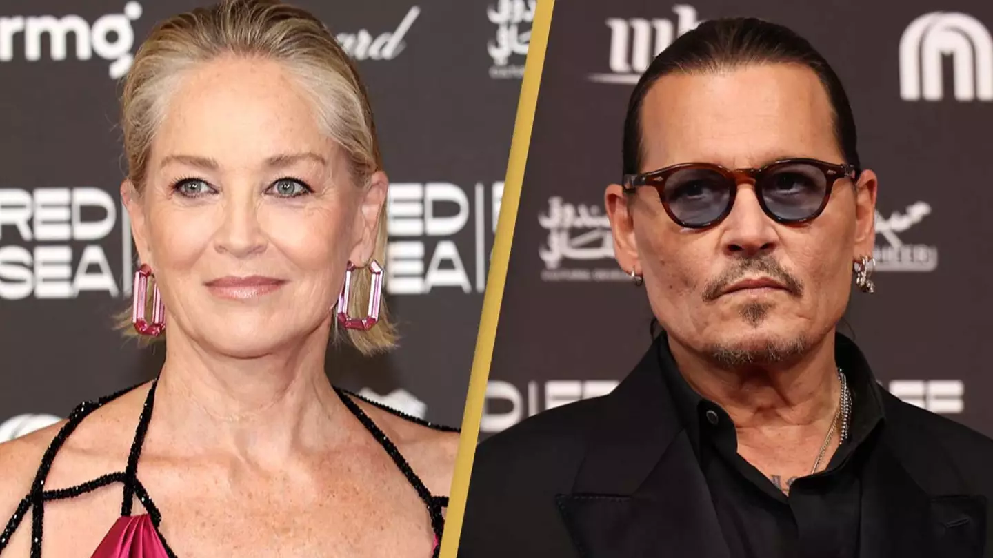 Sharon Stone slams Johnny Depp's art series saying he's 'making a fortune'