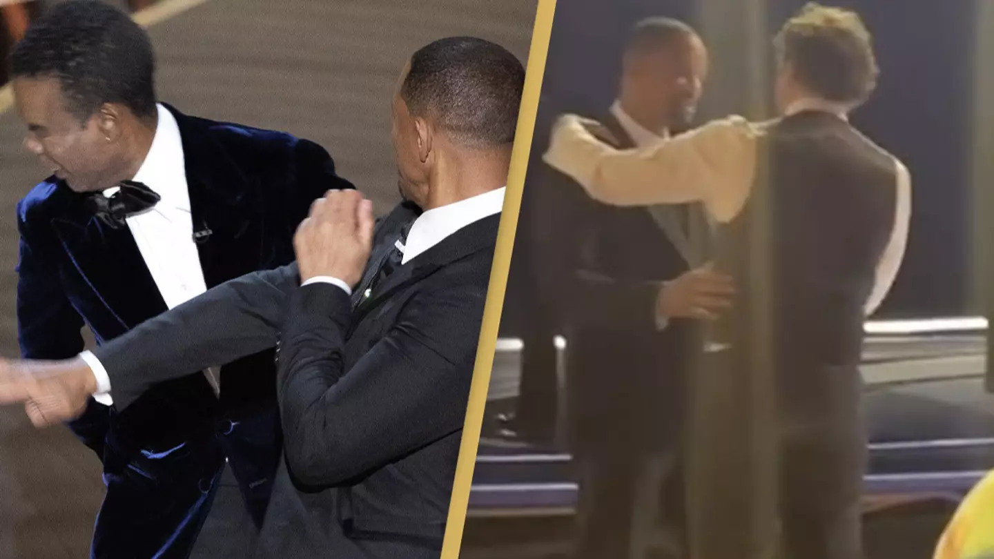 Bradley Cooper Consoles Will Smith After Chris Rock Slap In Newly Emerged Oscars Footage