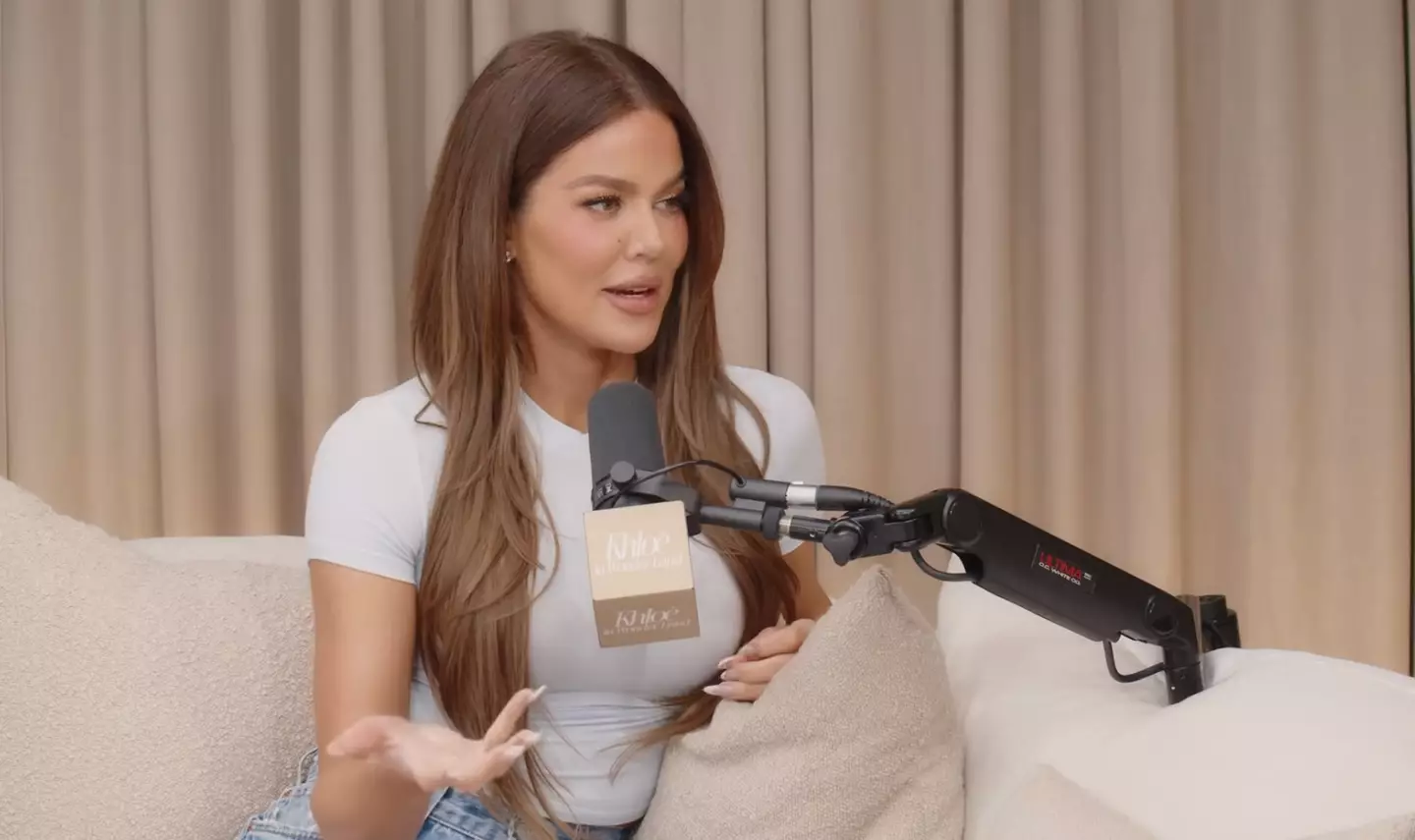 Khloé recalled the spooky situation to her friend Savas Oguz (Khloé Kardashian / YouTube)