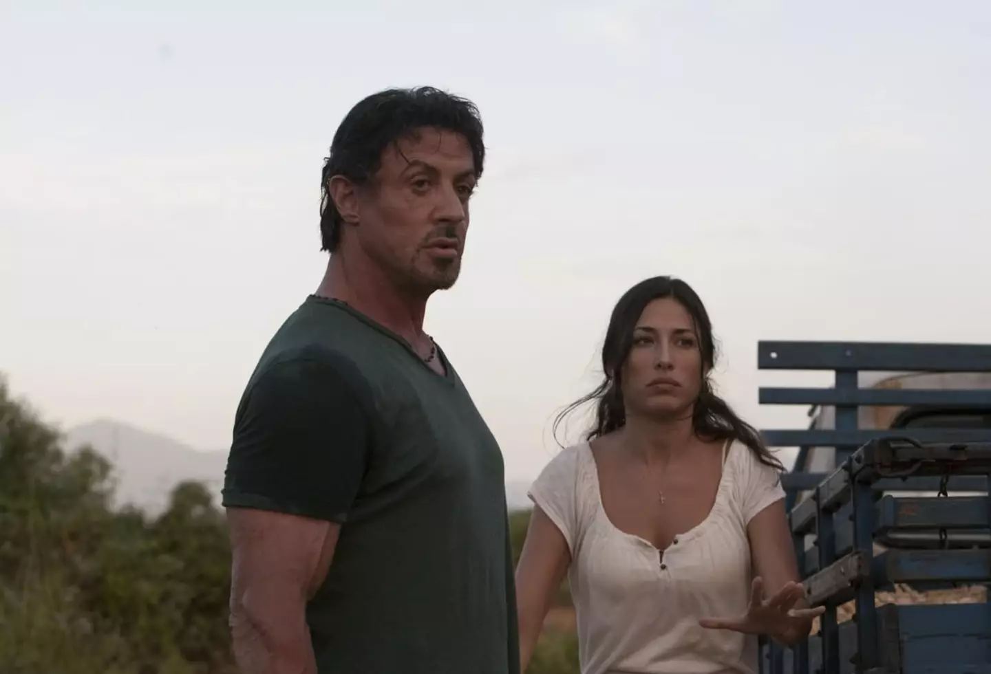 Sylvester Stallone was 62 years old when filming the first Expendables.