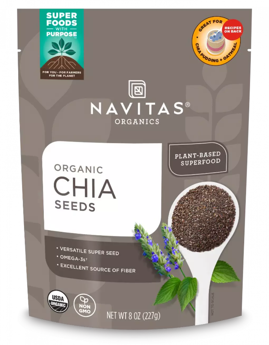 Navitas Organics are recalling select packets of their chia seeds (Navitas Organics/FDA)