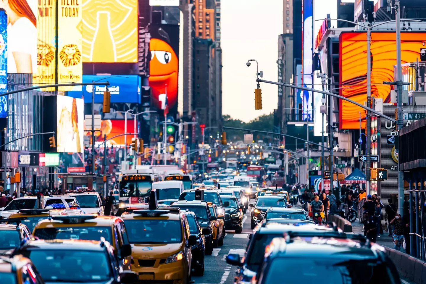 New York is probably not a good idea to drive around (Getty)
