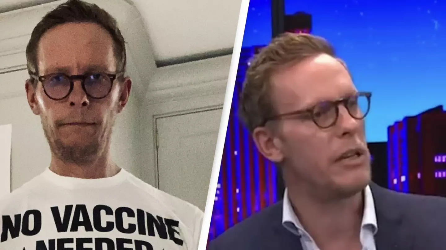 Laurence Fox Caught Covid Days After Wearing 'Embarrassing' Anti-Vax Shirt