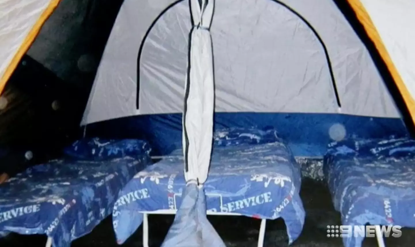 Police reported the children were living in 'squalor' (9News)