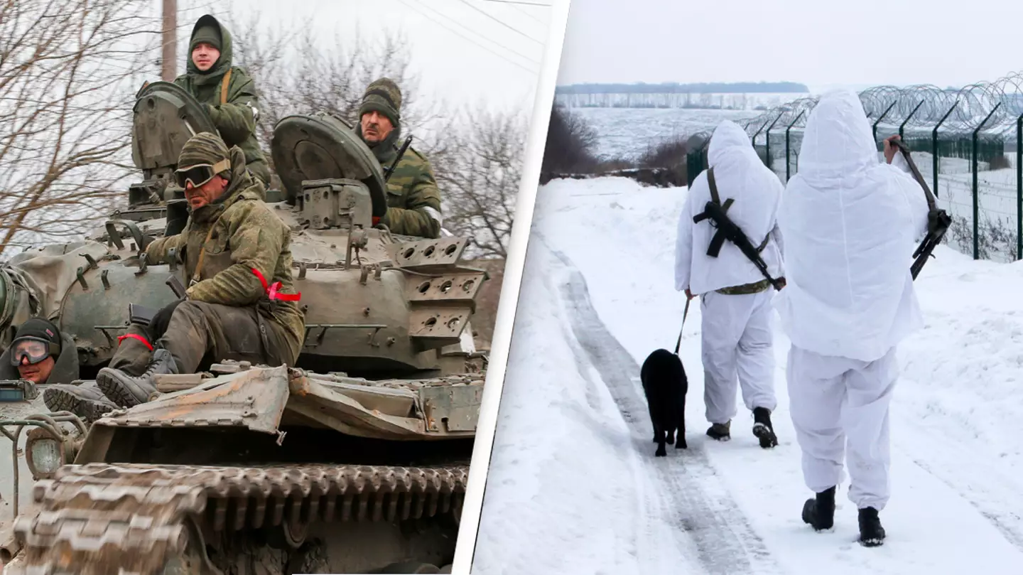 Russian Tanks 'Will Turn Into 40-Ton Freezers' In Arctic Cold Snap Set To Drop To -20 Degrees
