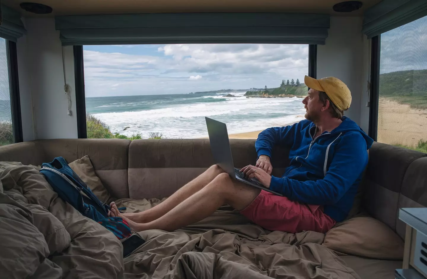 The employee's software data showed that he'd been working for another company while on shift (Getty Stock Image)