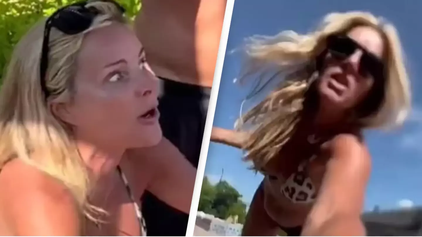 Woman filmed berating Latino family speaks out to claim she's not a racist