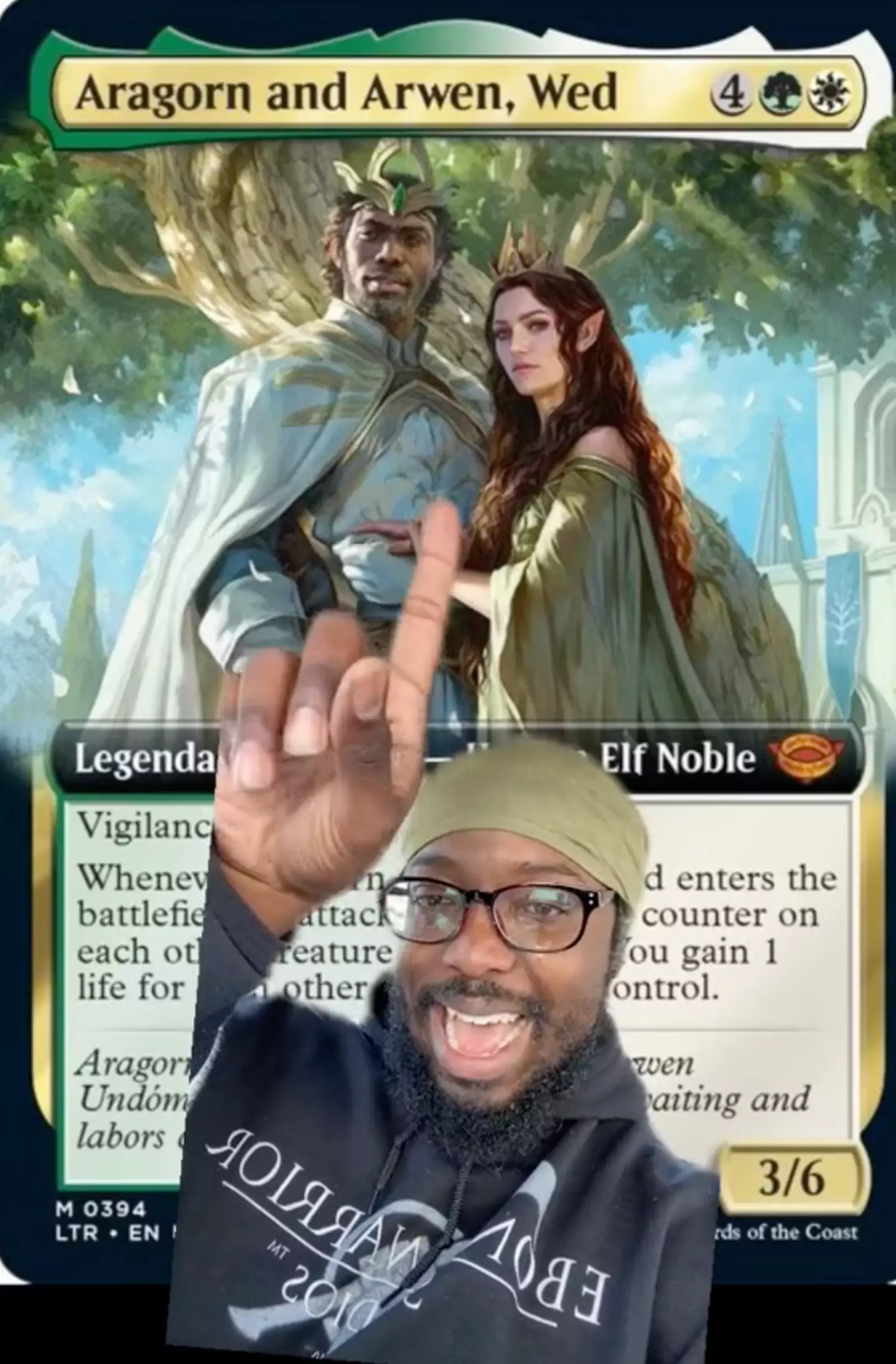 The TikToker became emotional talking about the new design.