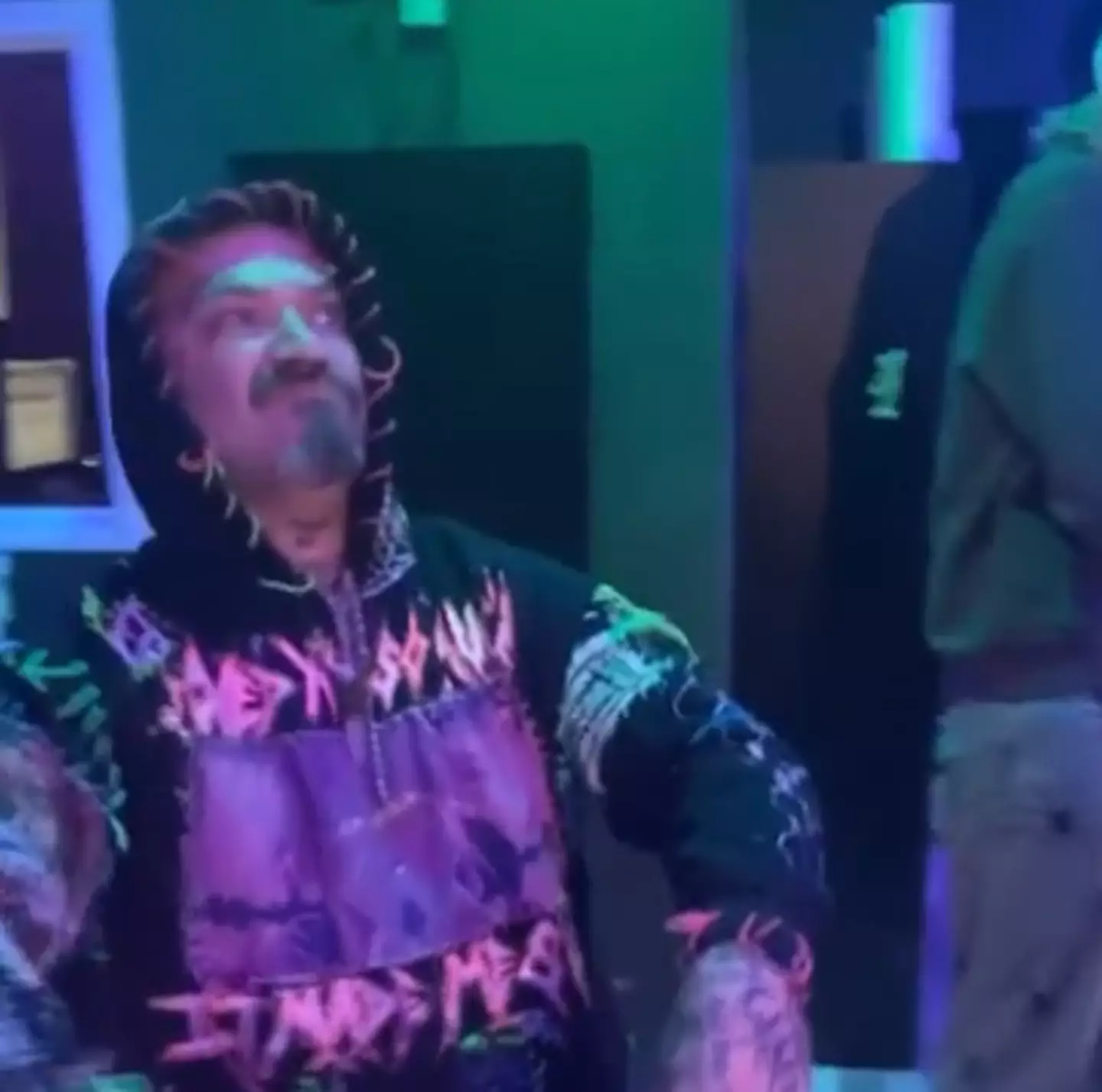 The footage was posted on Instagram.