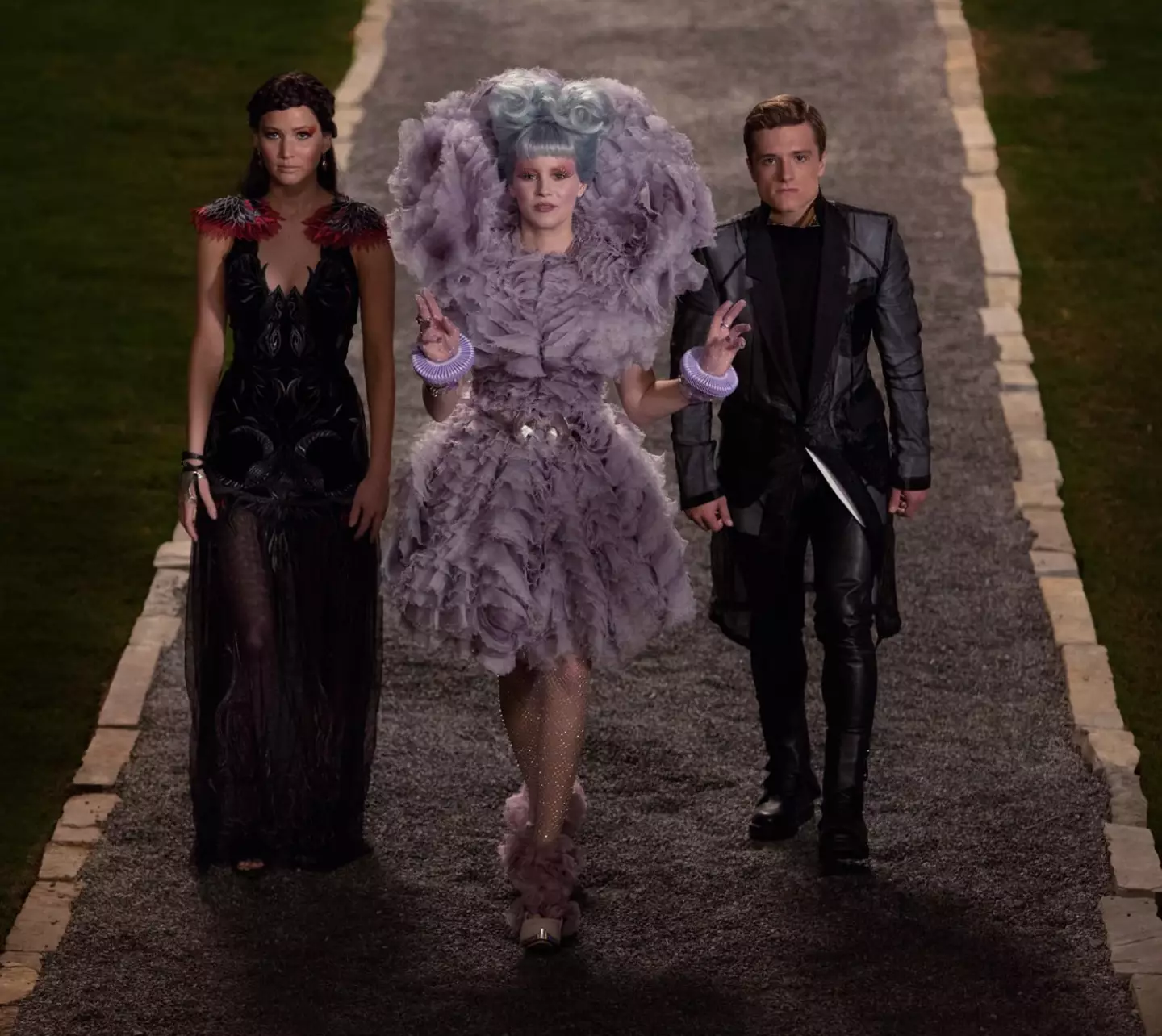 Lawrence said it happened during the filming of Hunger Games: Catching Fire (Lionsgate)