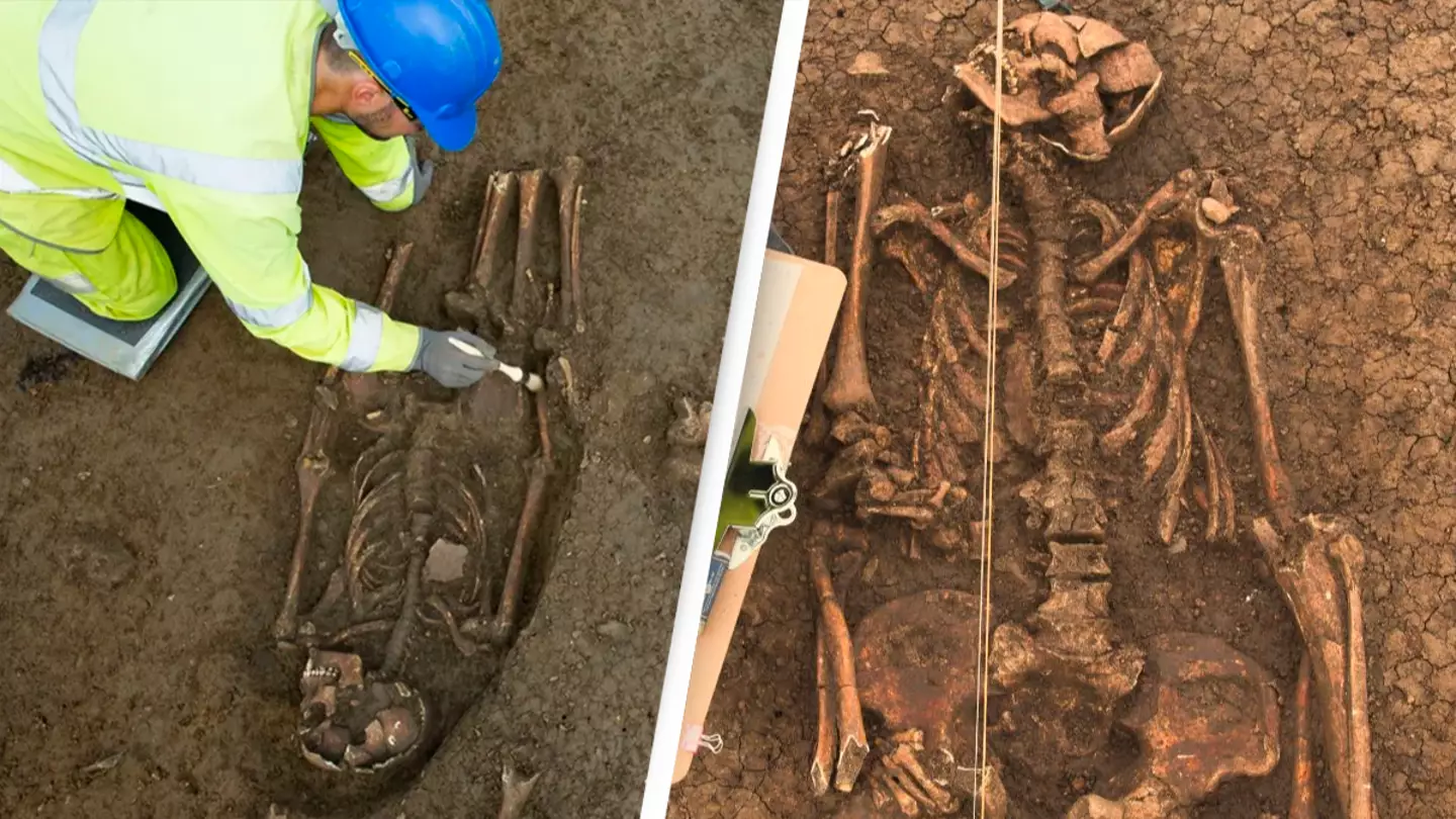 Archeologists Discover Three Legless Roman Skeletons