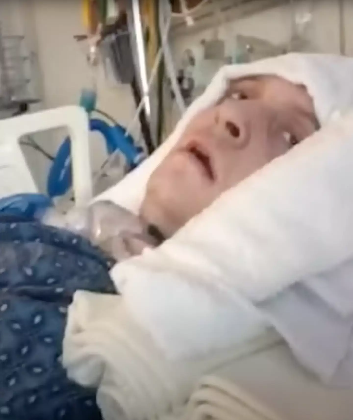 Doctor's gave him little hope after he was eventually put in a hospice.