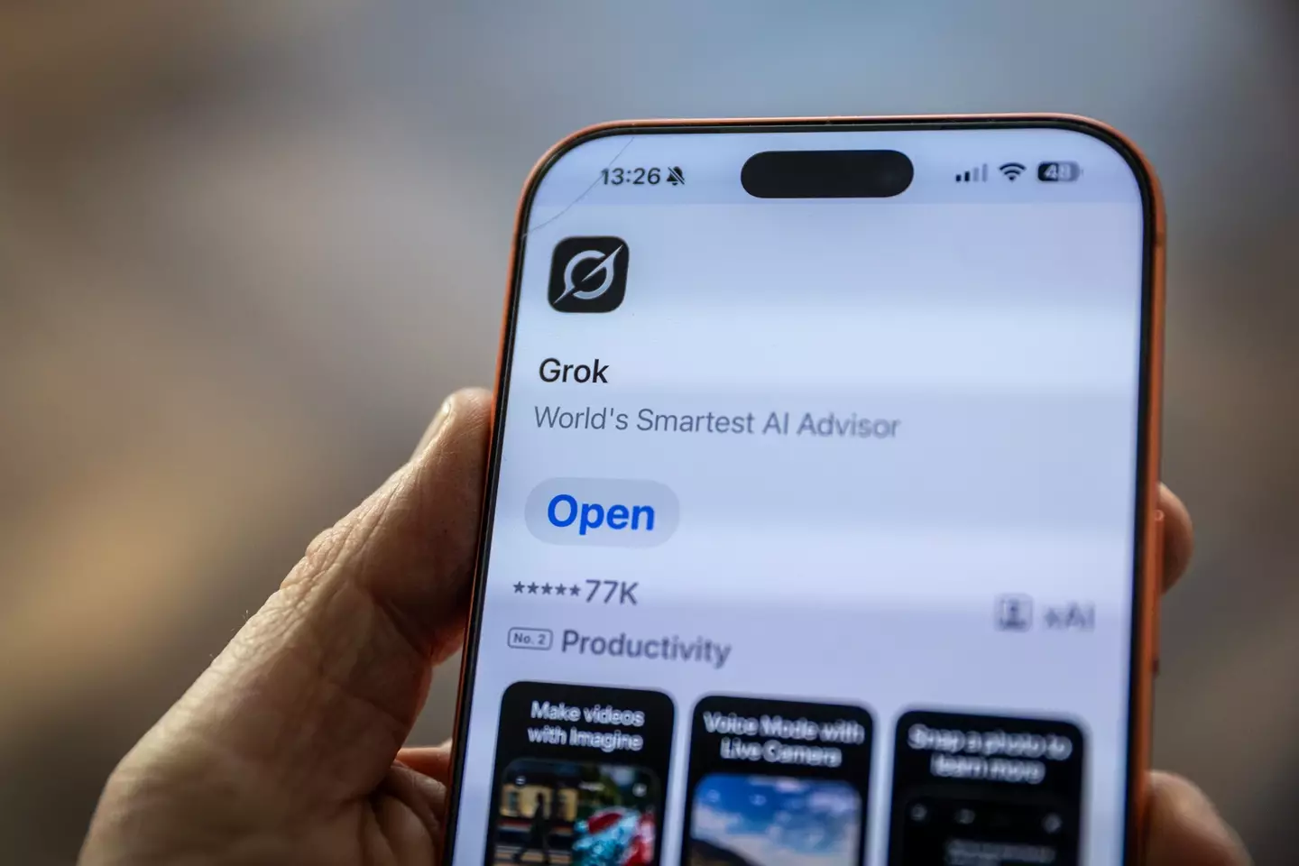 Grok has been slammed by leaders (Anna Barclay/Getty Images)