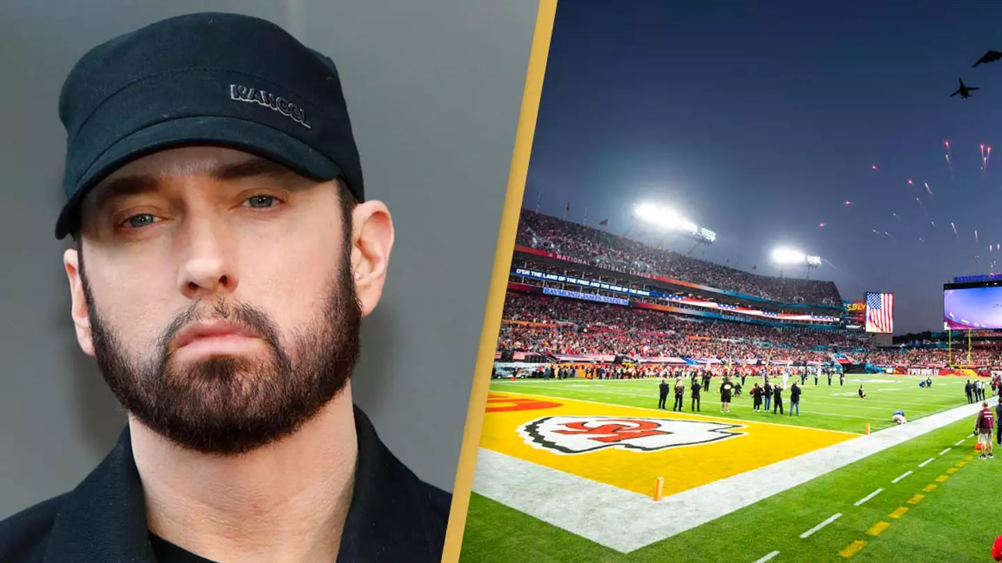 Eminem Reveals Why His Upcoming Super Bowl Performance Is 'F****** Nerve-Wracking’