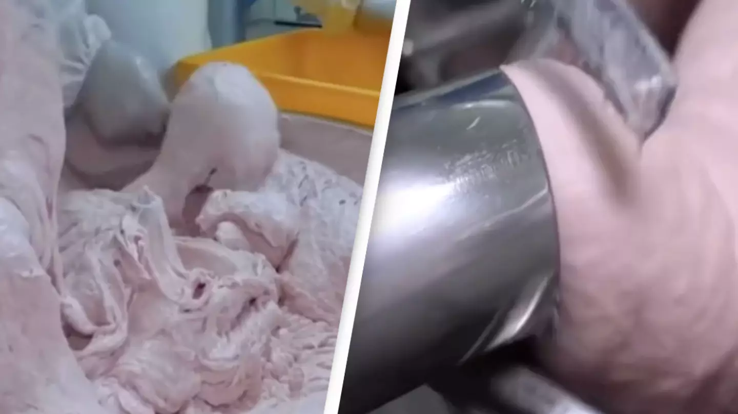 People refuse to eat sliced ham anymore after seeing how it’s made