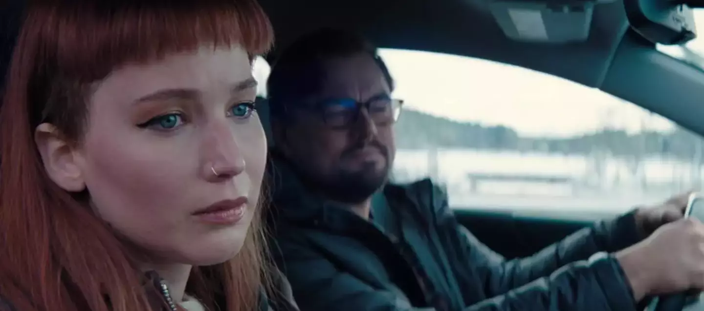 Lawrence says she struggled on set (Netflix)