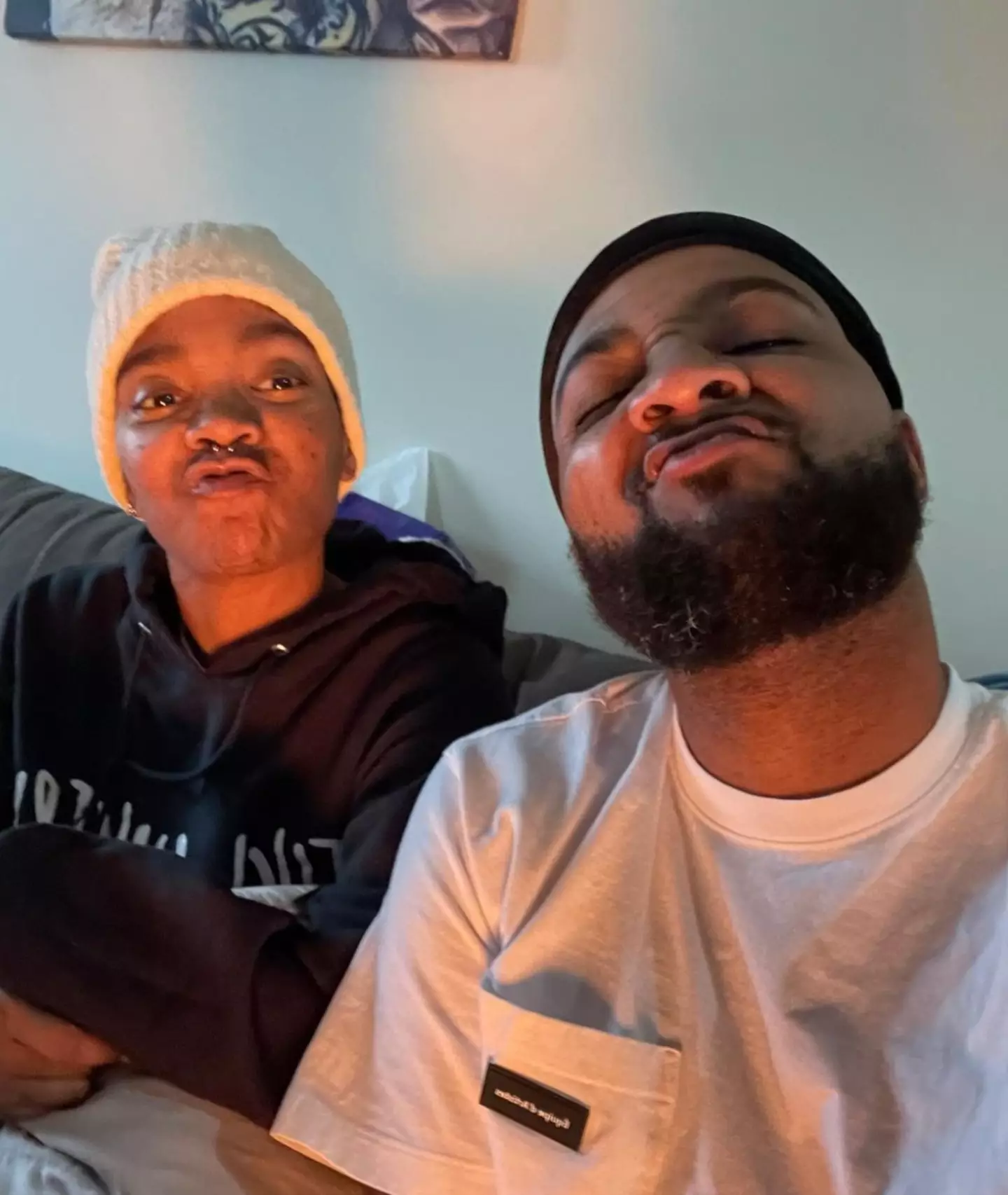 The couple shared details of Roslyn's cancer battle on Instagram.