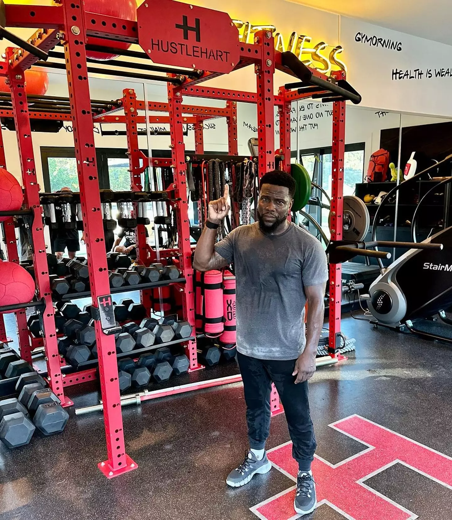 The comedian, 44, told his 178 million Instagram followers on Wednesday (August 23) that he is in a wheelchair after foolishly trying out 'some young stuff'.