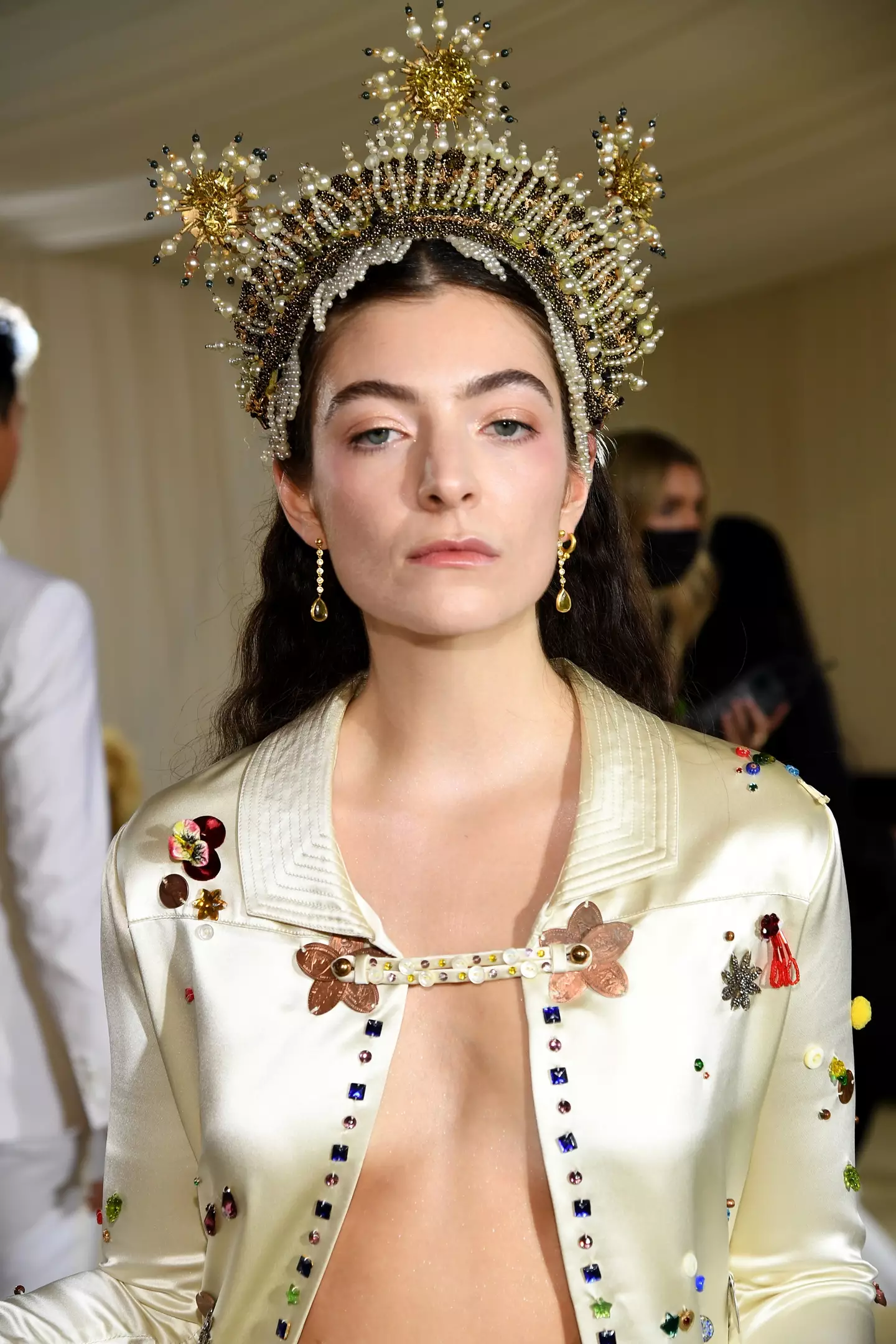 Lorde pictured at the 2021 Met Gala.