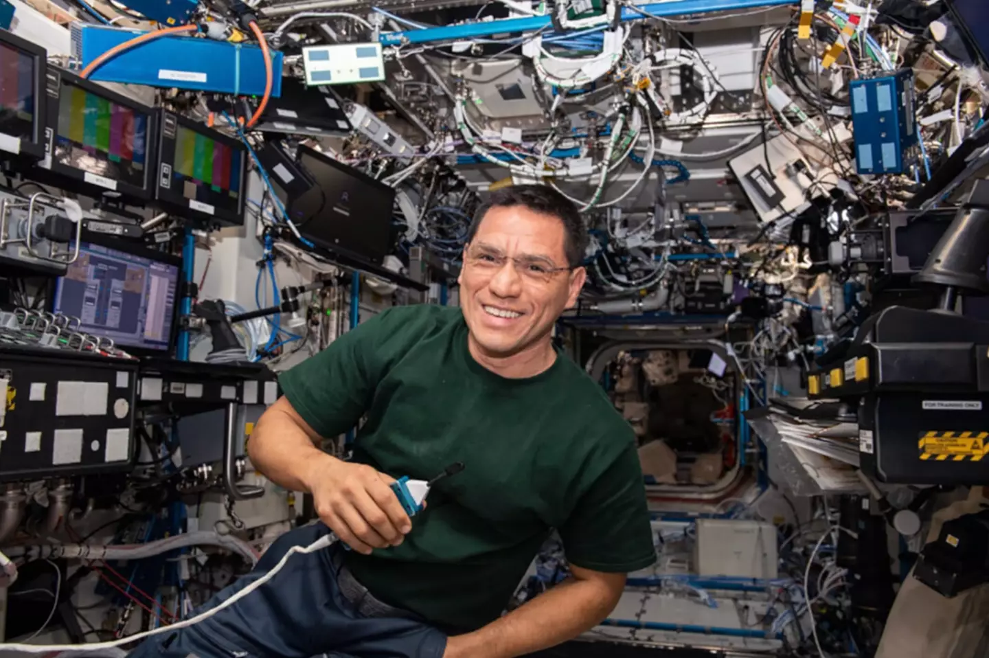 NASA astronaut Frank Rubio was in space for 371 days.