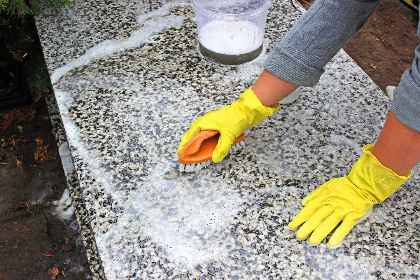 Is cleaning a stranger's grave really so offensive? (Getty stock image)