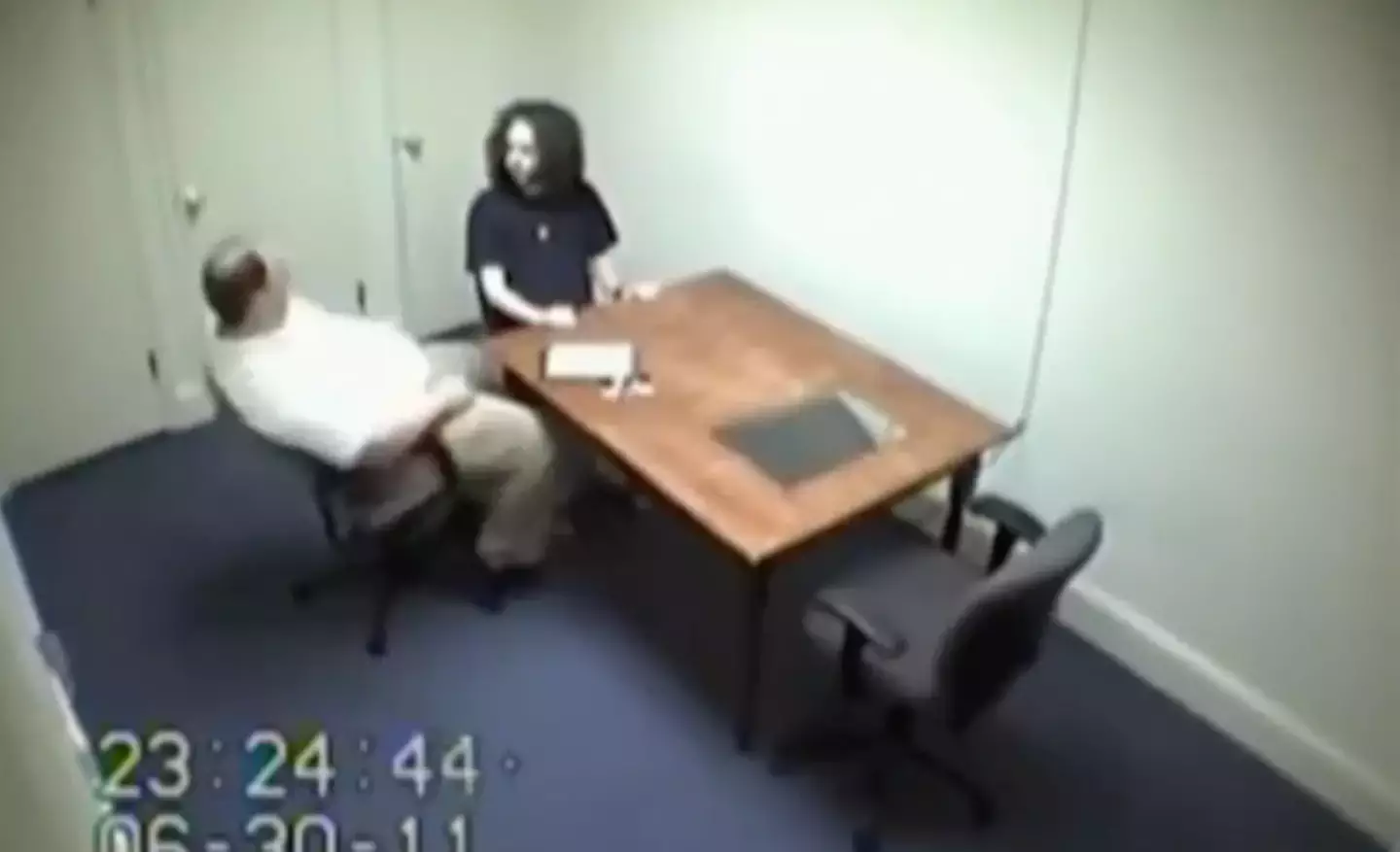 McDaniel was later imprisoned for the murder of 27-year-old Lauren Giddings and his behavior during the interview is really what concerned people. (Macon Police Department)