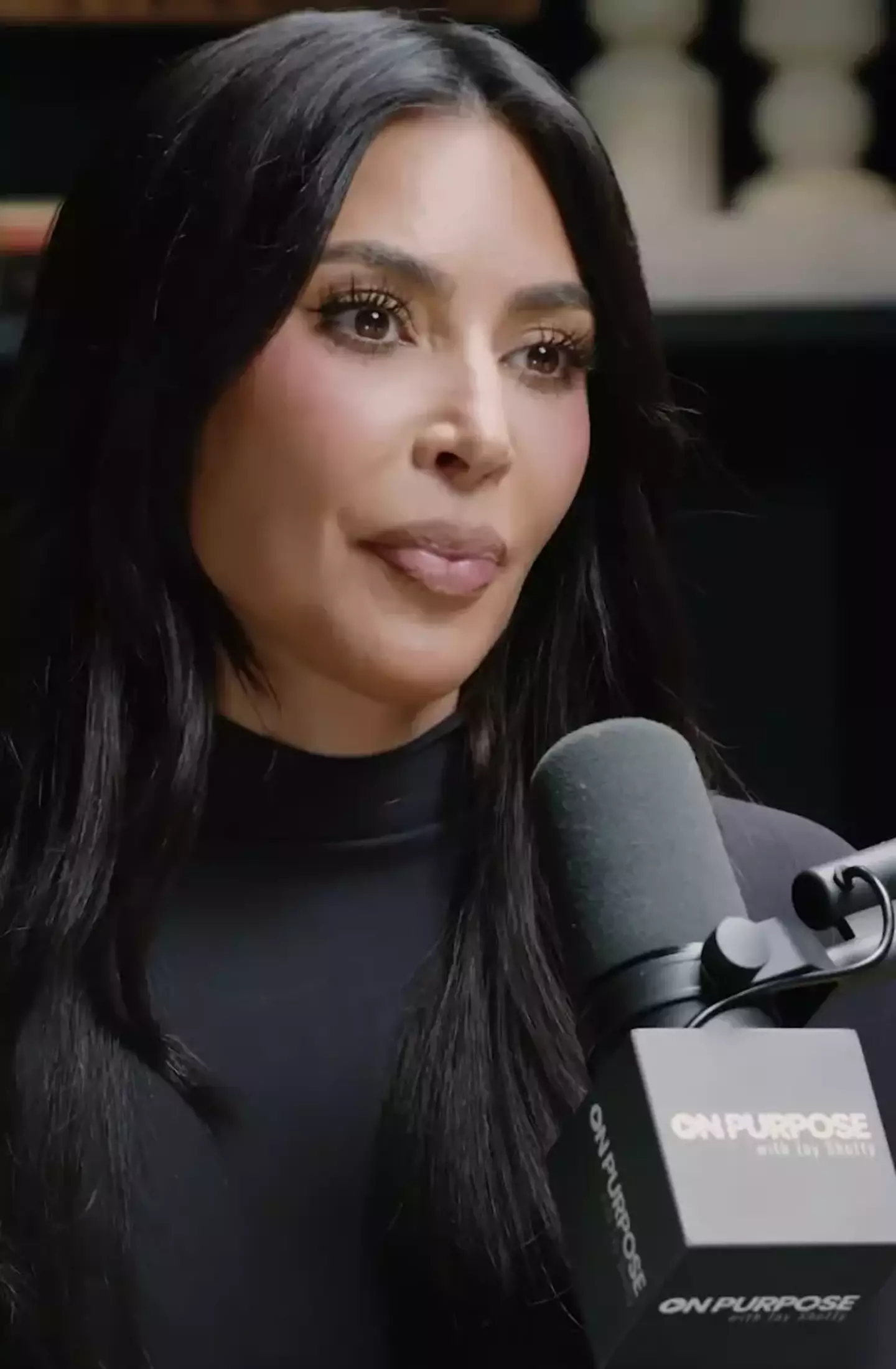 Kim Kardashian got deep with Jay Shetty.