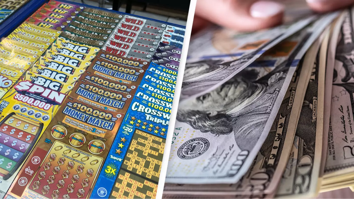 Woman wins $1 million off scratch ticket without actually scratching it