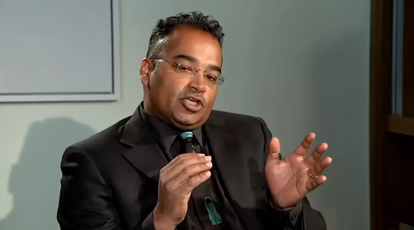 Guru-Murthy tried to shift the subject away from the movie.