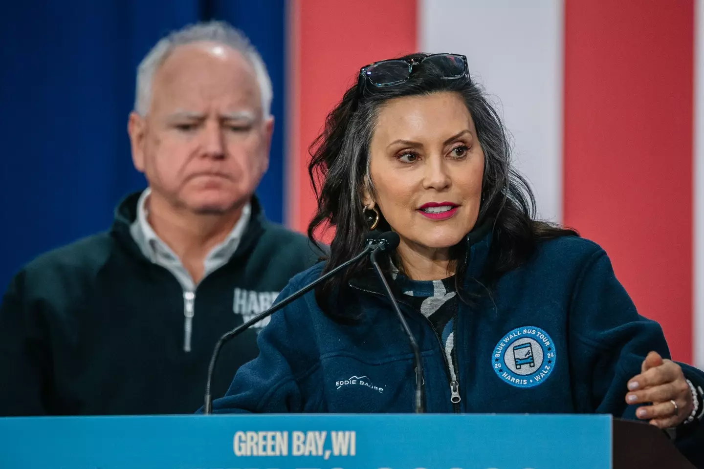 Frazier addressed Michigan Governor Gretchen Whitmer in his final comments (Jim Vondruska/Getty Images)