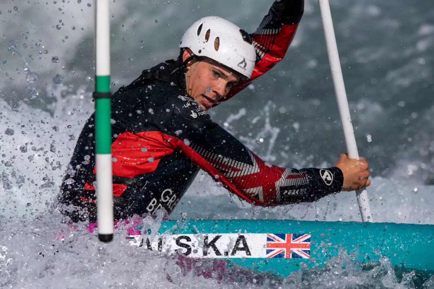 Kurts Adams Rozentals of Great Britain got into trouble for a social media post (Justin Setterfield/Getty Images)