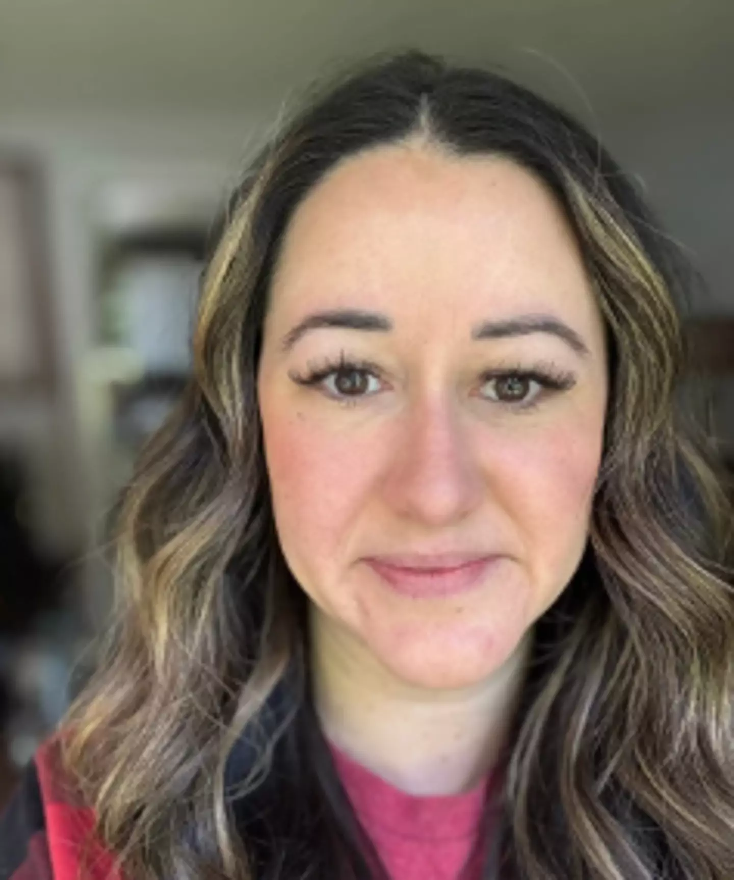 The woman says she still has problems with her eyesight (deborahcobb_ihp/Instagram)