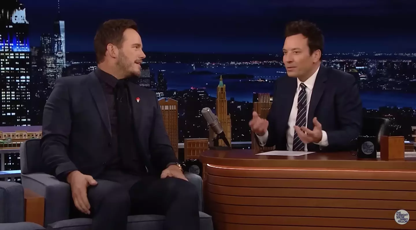 Pratt made the confession during his latest appearance on The Tonight Show.