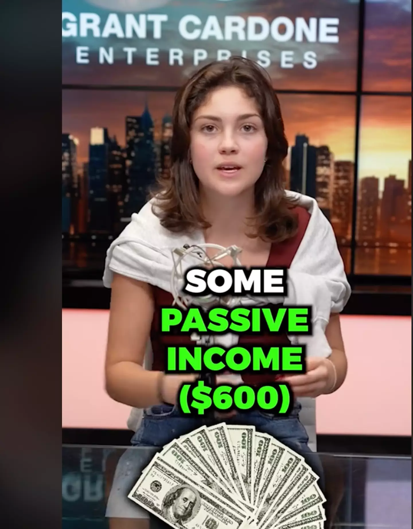 Sabrina Cardone faced ridicule after her tips on how to become a millionaire before turning 20.
