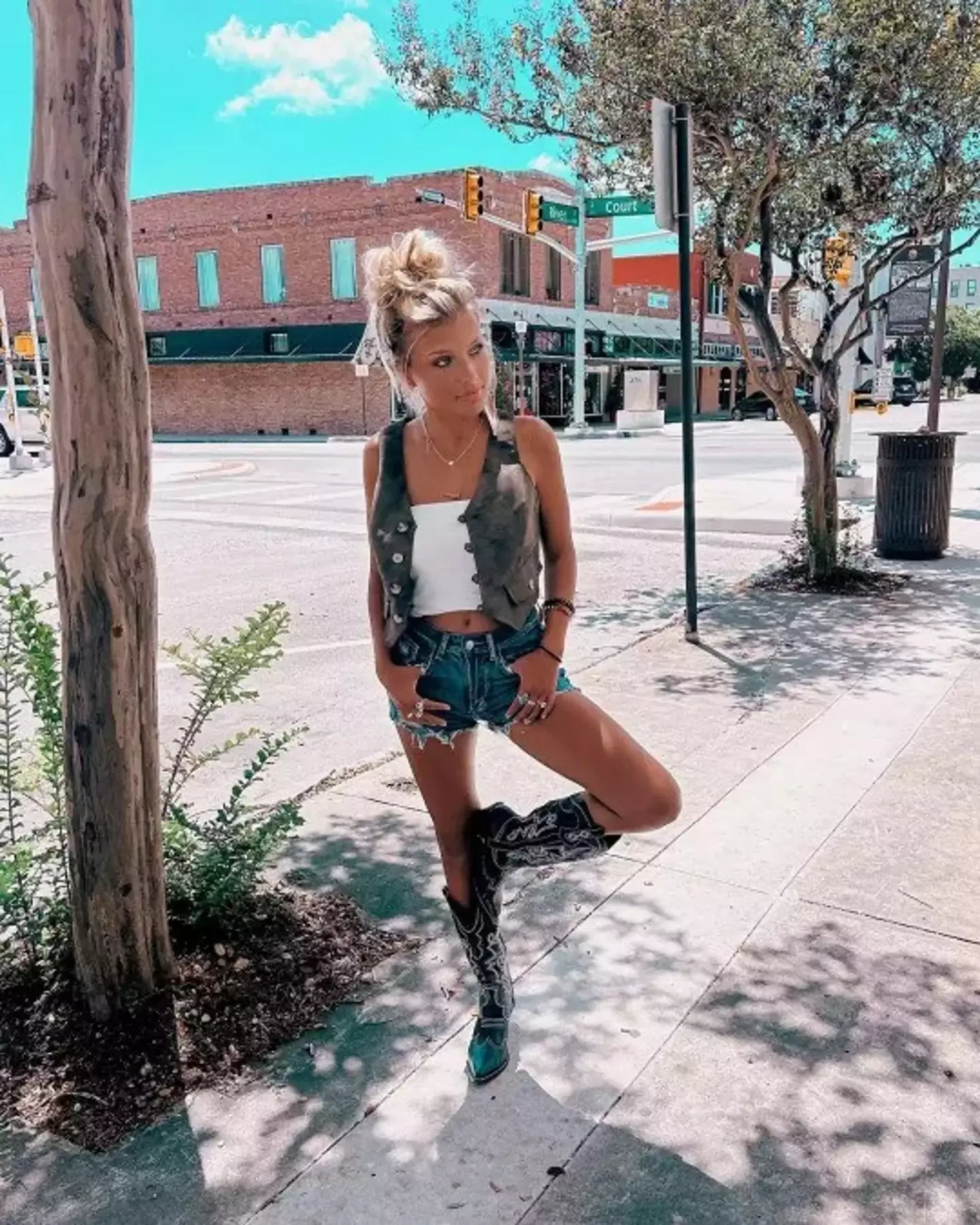 TikTok star Taylor Rousseau Grigg died recently aged 25 (Instagram/@itstaylorrousseau)