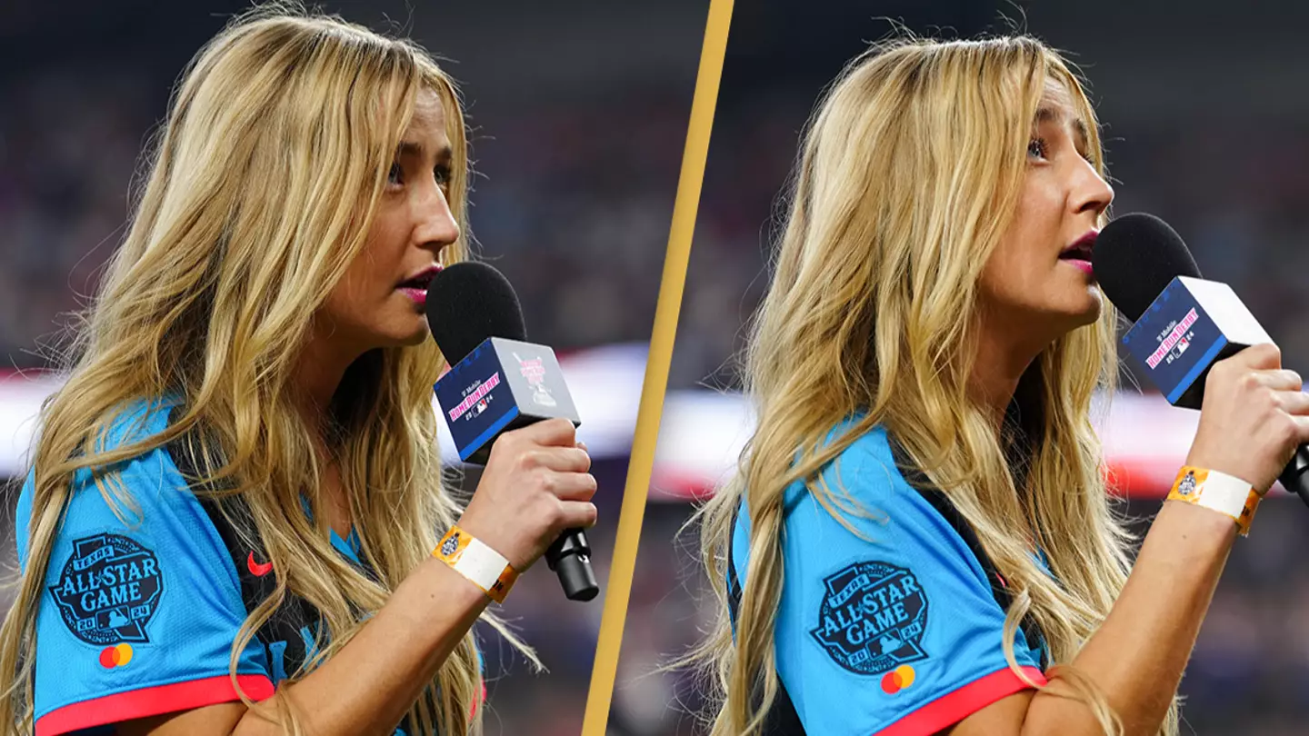 Viewers say Ingrid Andress' national anthem performance was the 'worst' thing they've seen in 'years'