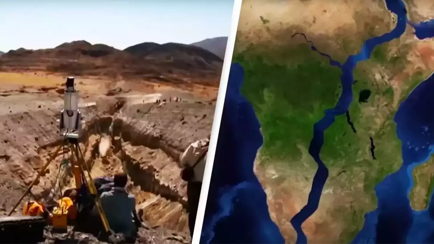 Reason why Africa is splitting in two after scientists discovered huge crack