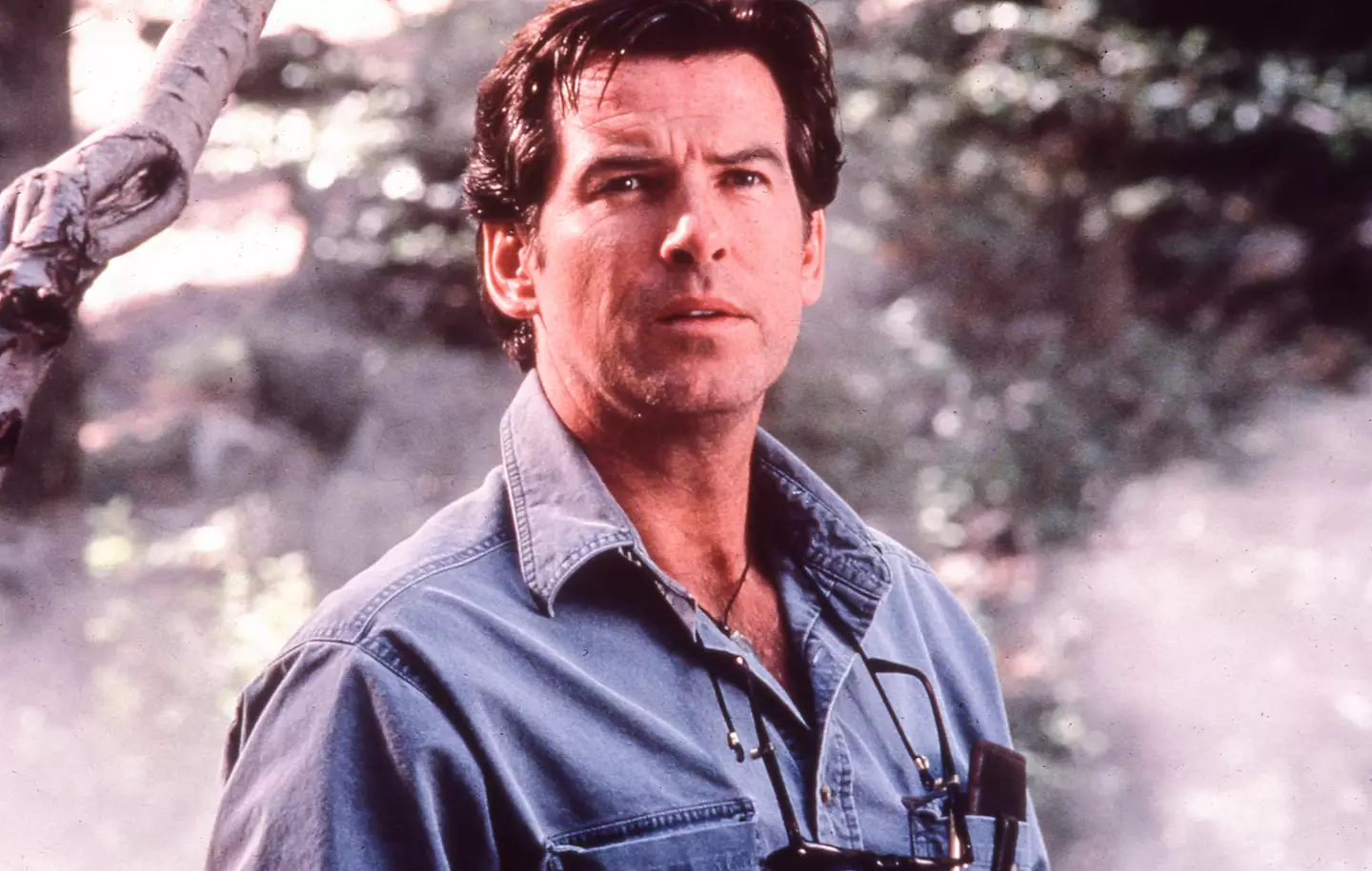 Pierce Brosnan said that playing a superhero was the 'last thing on his mind'.