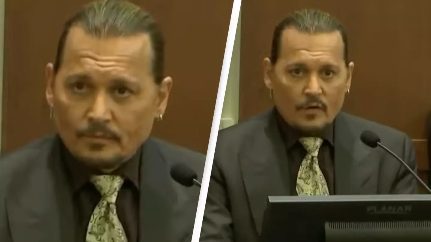 Johnny Depp Says He Never Hit Amber Heard