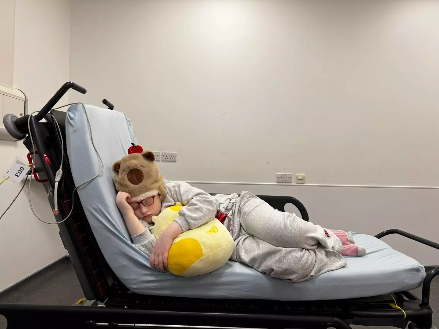 Ava Ferguson was diagnosed with acute lymphoblastic leukaemia, a rare type of blood cancer (SWNS)