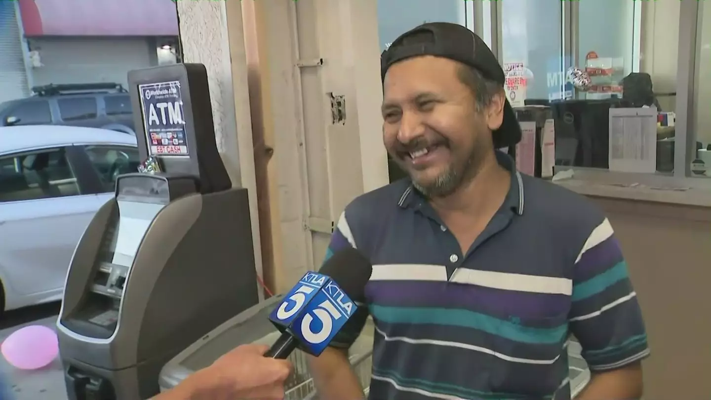 Store owner Nabor Herrera is now set for a huge windfall too.