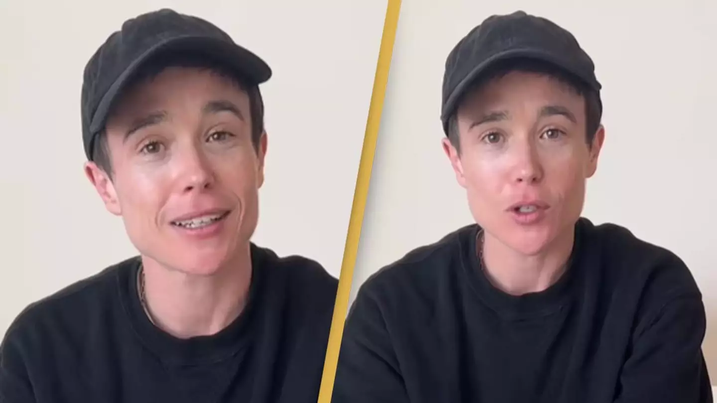 Elliot Page fans stunned at how much his voice has changed as he shares