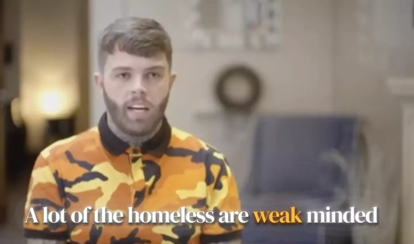 The show, Rich Kids Go Homeless, first aired on Channel 5 back in 2019 (Channel 5)