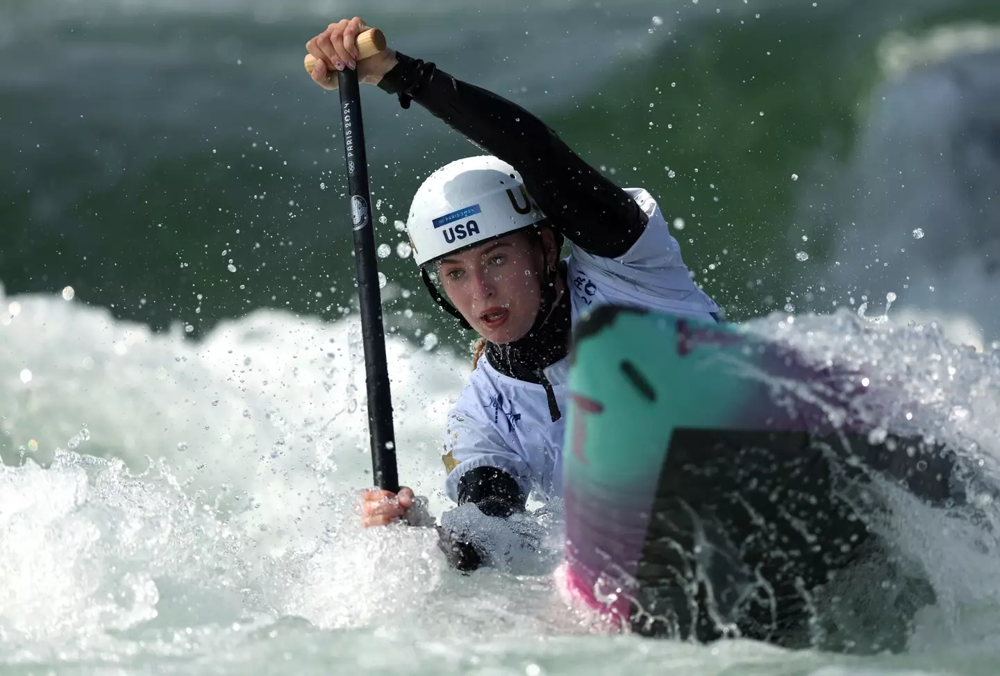 Evy Leibfarth is the latest Team USA medal winner (Justin Setterfield/Getty Images)
