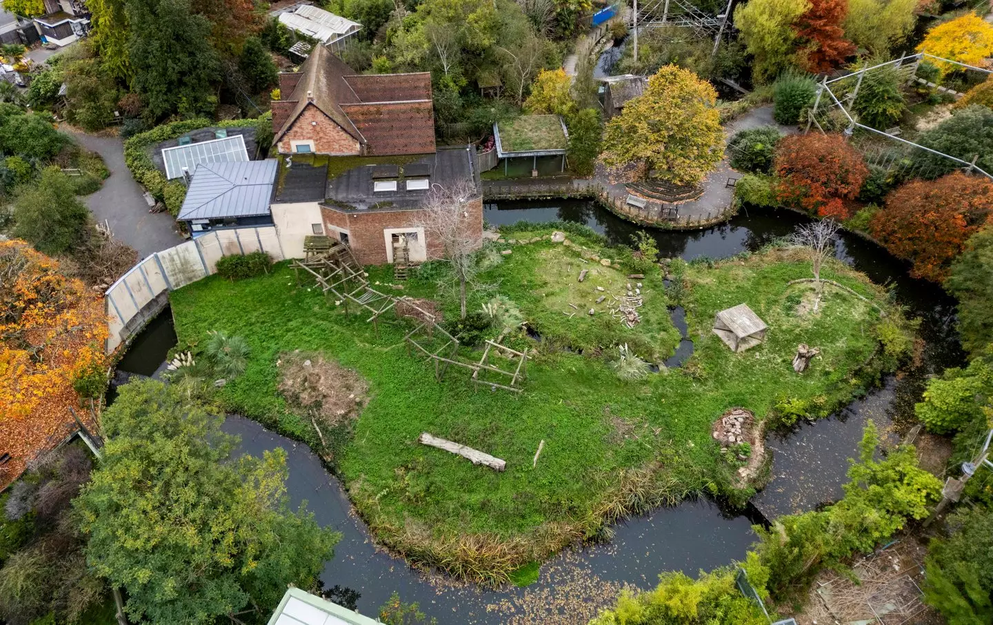 The zoo has said intruder alarms are distressing the animals (SWNS)