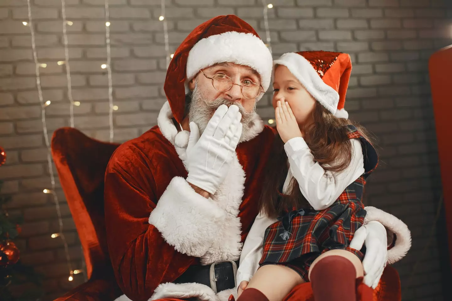 Some children may have difficult questions for Santa.