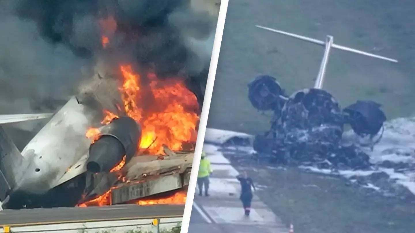 Chilling audio reveals final moments of panic before private jet crashed into highway